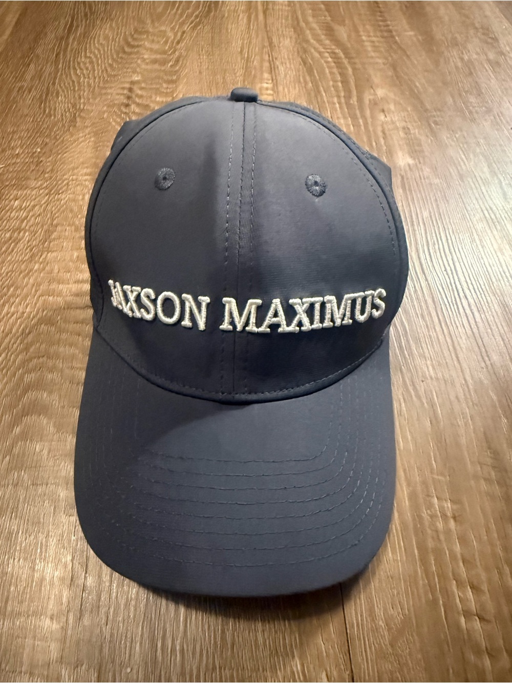 Navy Embroidered Baseball Cap - Men